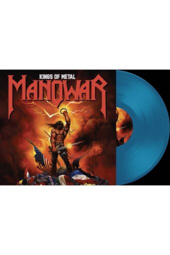 Manowar – Kings Of Metal (Limited Edition Transparent Blue Vinyl) - Plak