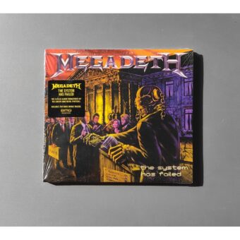 Megadeth – The System Has Failed CD (Yeni Ambalajında, Plak değildir)