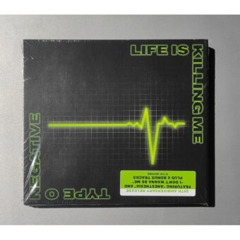 Type O Negative – Life Is Killing Me CD (2 CD, Plak değildir Digipak,20th Anniversary Edition)
