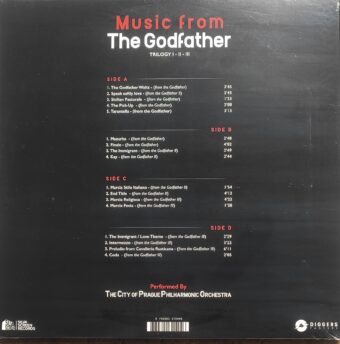 The Godfather Trilogy I - II - III Plak (2 LP, Renkli, Film Değildir!)