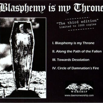 Pest – Blasphemy Is My Throne CD