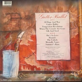 Savatage – Gutter Ballet Plak