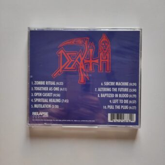 Death .fate arka Death - Fate: The Best Of Death CD (Compilation, Reissue, Stereo)