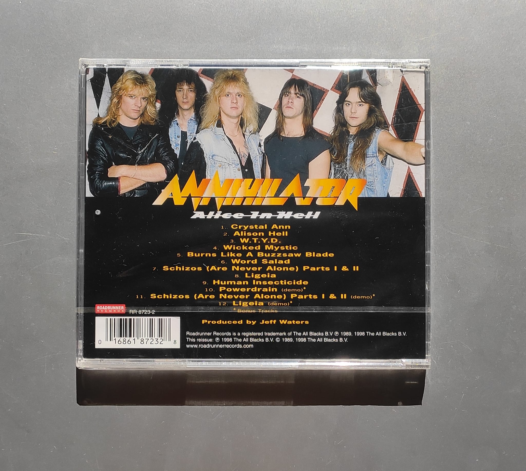 Annihilator - Alice In Hell CD - Görsel 2