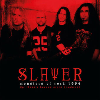 Slayer – Monsters Of Rock 1994 – The Classic Buenos Aires Broadcast Plak (2 LP, Renkli -Limited Edition)