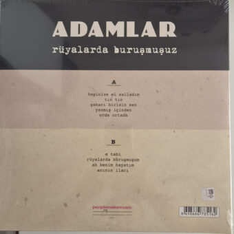 Adamlar – Rüyalarda Buruşmuşuz Plak