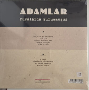 Adamlar - Rüyalarda Buruşmuşuz Plak