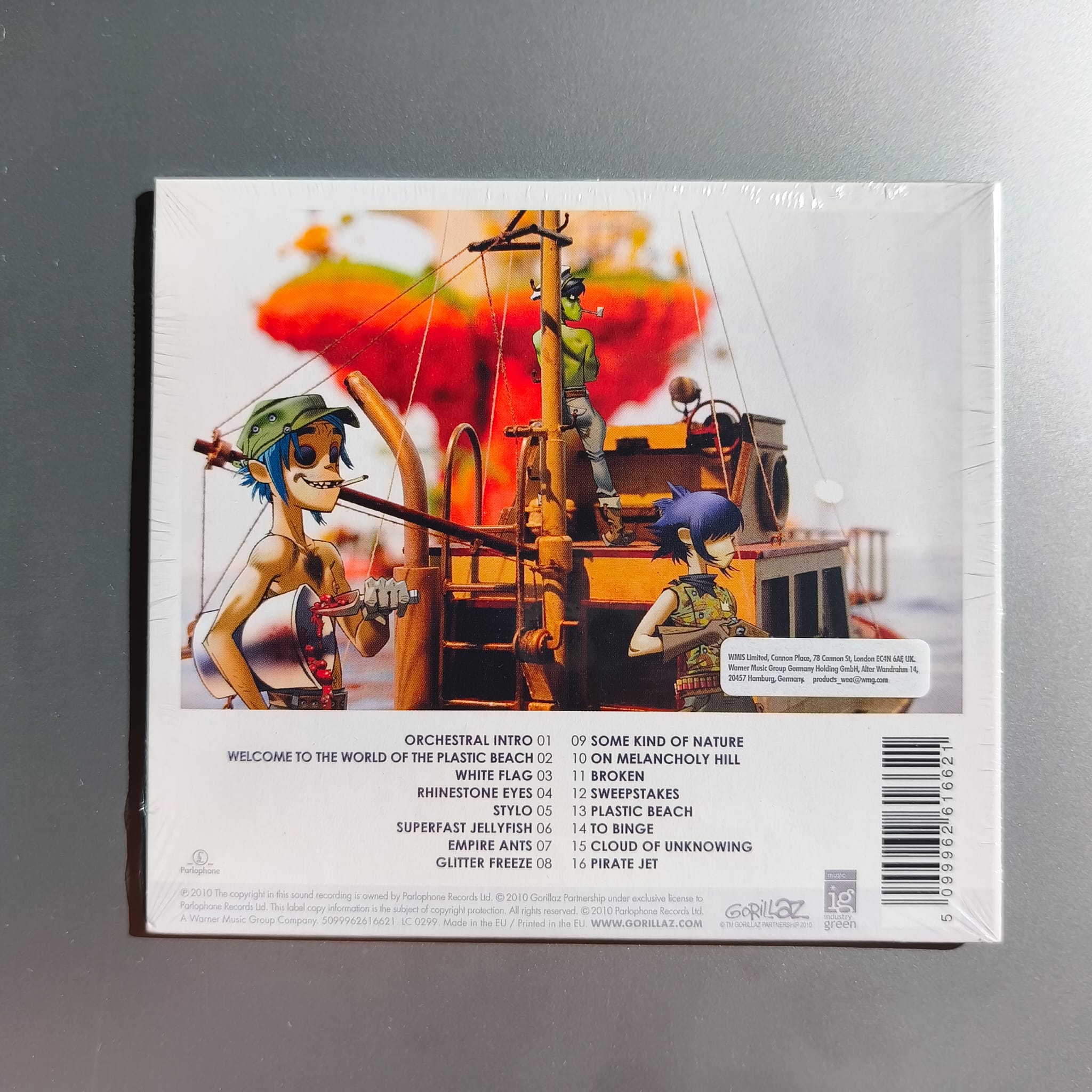 Gorillaz - Plastic Beach CD - Görsel 3