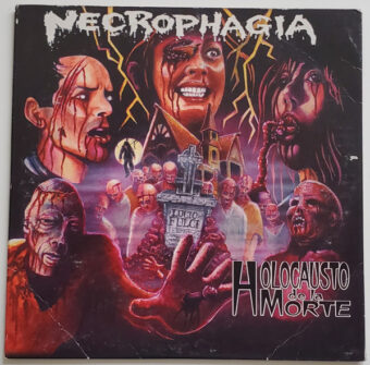 Necrophagia - Holocausto De La Morte / Black Blood Vomitorium CD (Compilation, Promo)
