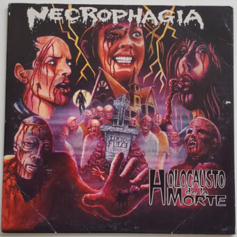 Necrophagia – Holocausto De La Morte / Black Blood Vomitorium CD (Compilation, Promo)