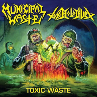 Municipal Waste / Toxic Holocaust – Toxic Waste Plak (12″, 45 RPM, Renkli LP, Limited Ed.)