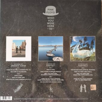 Pink Floyd - Wish You Were Here Box Plak - (50th Anniversary - Box Set 3 LP)