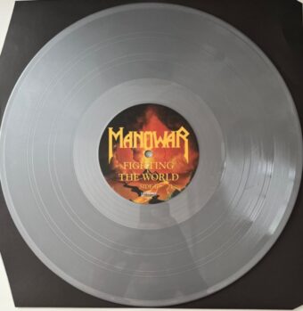 Manowar Fi. Manowar - Fighting The World Plak (Limited Edition, Coloured)