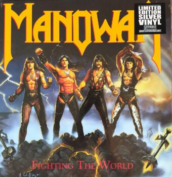Manowar Fi.1 Manowar - Fighting The World Plak (Limited Edition, Coloured)